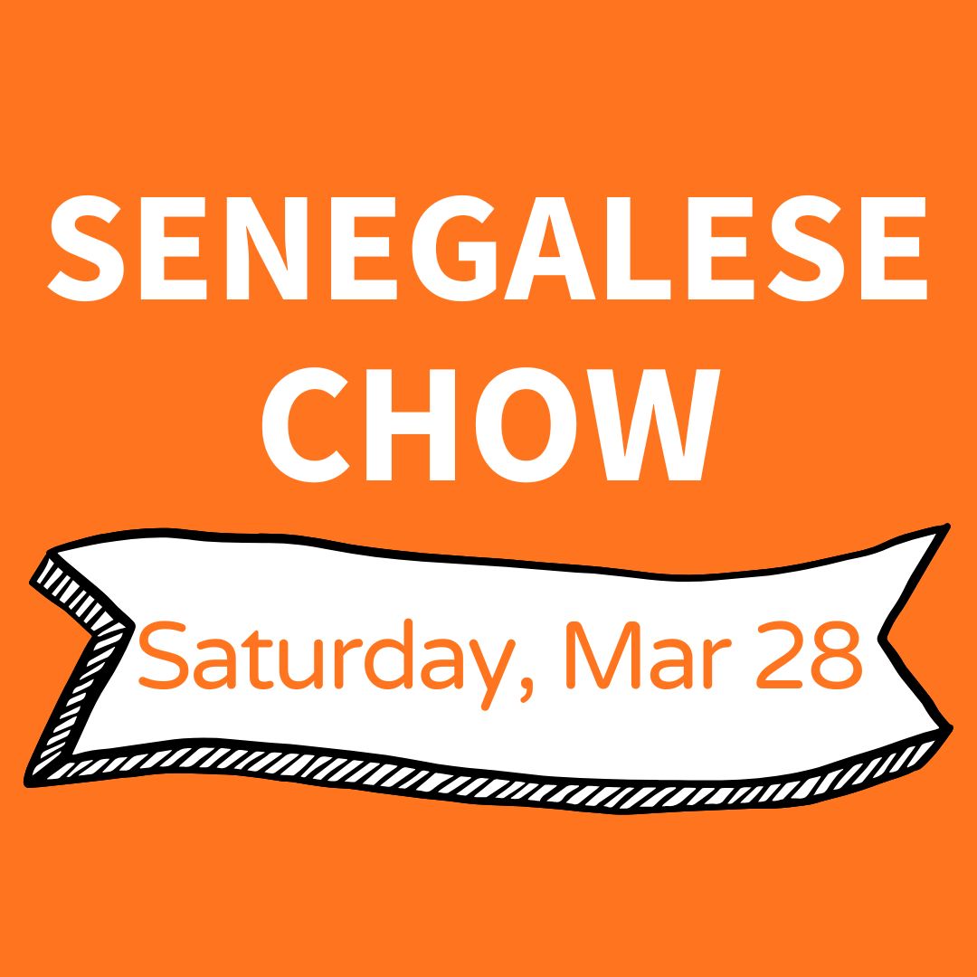 Senegalese Chow: Friday, March 27